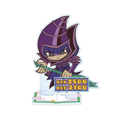 《遊戲王:決鬥怪獸》黑魔導師 卡通世界風格 變形版 第3彈 附配件大型壓克力立牌【202603再版】