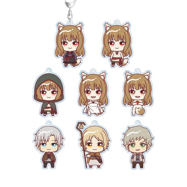 『狼と香辛料 MERCHANT MEETS THE WISE WOLF』トレーディング ちょこんと! アクリルキーホルダー(単位/BOX)【202507再販】