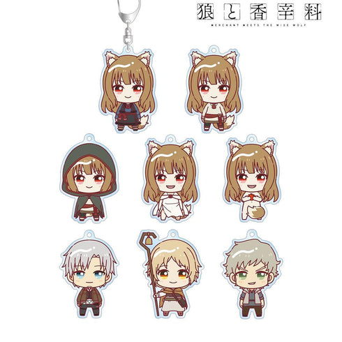 『狼と香辛料 MERCHANT MEETS THE WISE WOLF』トレーディング ちょこんと! アクリルキーホルダー(単位/BOX)【202603再販】