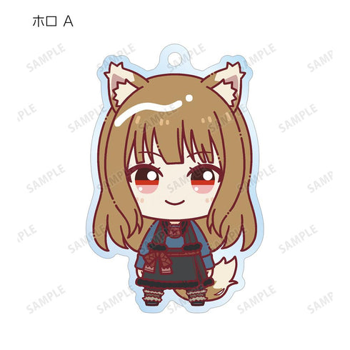 『狼と香辛料 MERCHANT MEETS THE WISE WOLF』トレーディング ちょこんと! アクリルキーホルダー(単位/BOX)【202507再販】