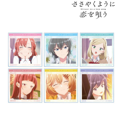 『ささやくように恋を唄う』トレーディング場面写SNS風アクリルカード(単位/BOX)【202506再販】