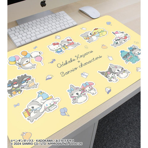『おでかけ子ザメ×サンリオキャラクターズ』おでかけ子ザメ×サンリオキャラクターズ マルチデスクマット