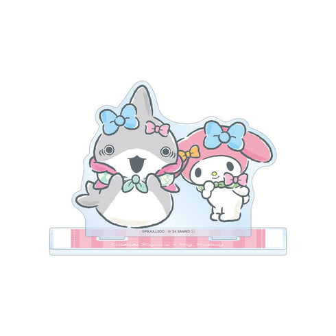 『おでかけ子ザメ×サンリオキャラクターズ』おでかけ子ザメ×マイメロディ BIGアクリルスタンド