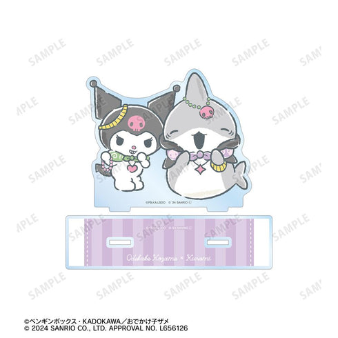 『おでかけ子ザメ×サンリオキャラクターズ』おでかけ子ザメ×クロミ BIGアクリルスタンド