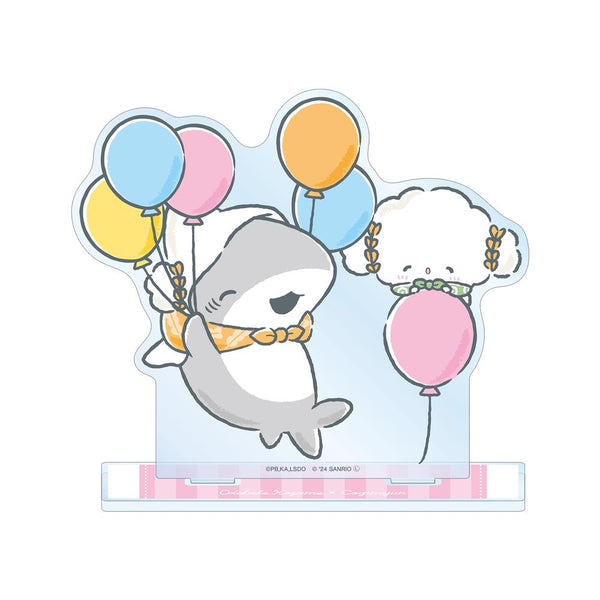 『おでかけ子ザメ×サンリオキャラクターズ』おでかけ子ザメ×こぎみゅん BIGアクリルスタンド