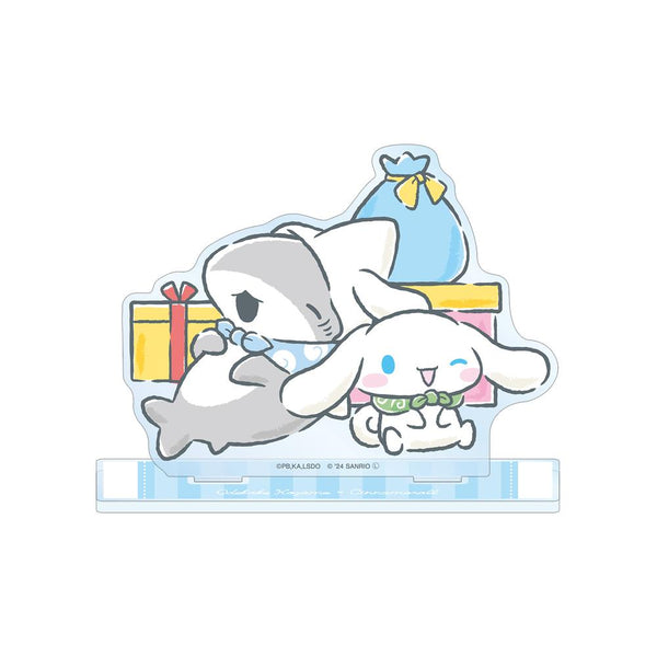 『おでかけ子ザメ×サンリオキャラクターズ』おでかけ子ザメ×シナモロール BIGアクリルスタンド