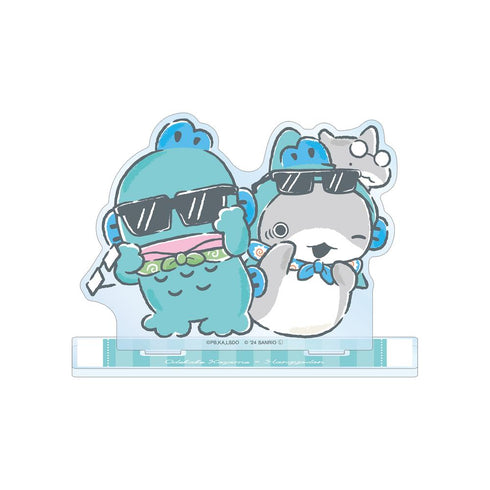 『おでかけ子ザメ×サンリオキャラクターズ』おでかけ子ザメ×ハンギョドン BIGアクリルスタンド