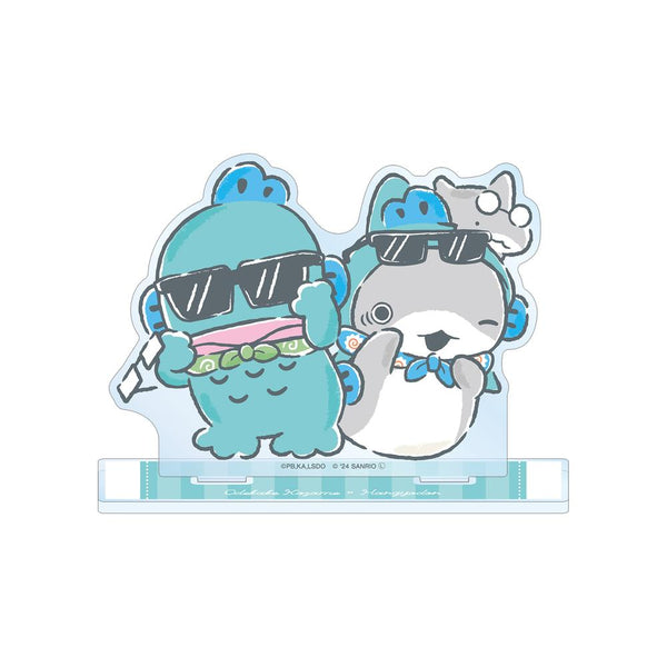 『おでかけ子ザメ×サンリオキャラクターズ』おでかけ子ザメ×ハンギョドン BIGアクリルスタンド