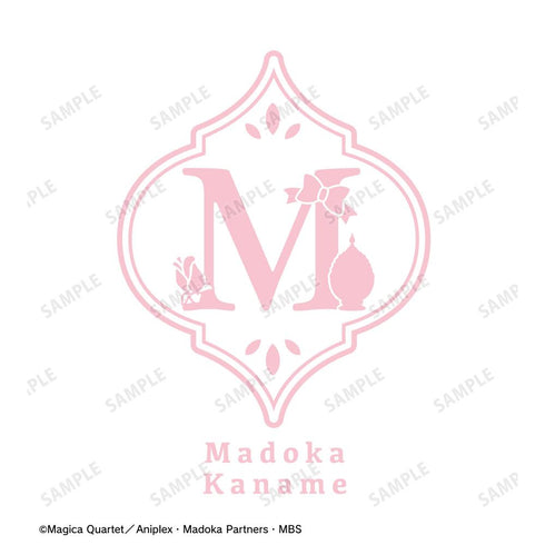 『魔法少女まどか☆マギカ』鹿目まどか イニシャルモチーフ柄 ラスターカラーグラス