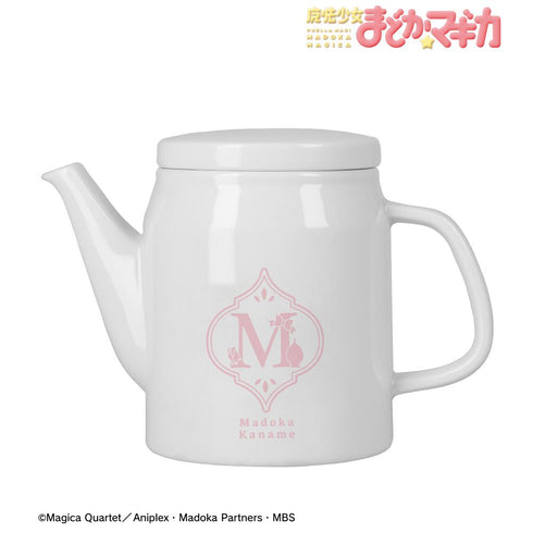 『魔法少女まどか☆マギカ』鹿目まどか イニシャルモチーフ柄 ティーポット