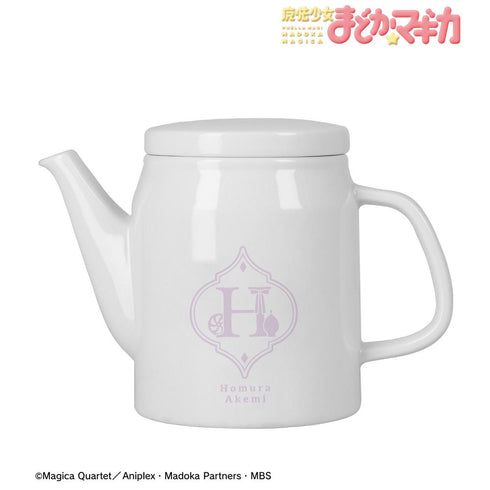 『魔法少女まどか☆マギカ』暁美ほむら イニシャルモチーフ柄 ティーポット