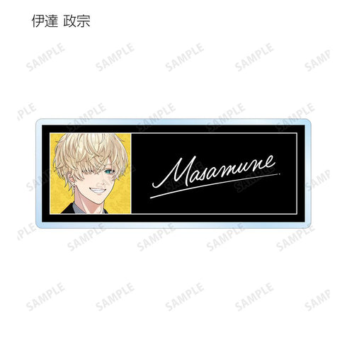 『戦国 A LIVE』描き下ろし 黒スーツver. トレーディングアクリルネームプレート(単位/BOX)