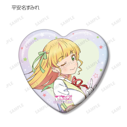 『ラブライブ!スーパースター!!』描き下ろし MIRACLE NEW STORYver. トレーディングハート型缶バッジ(単位/BOX)【202510再販】