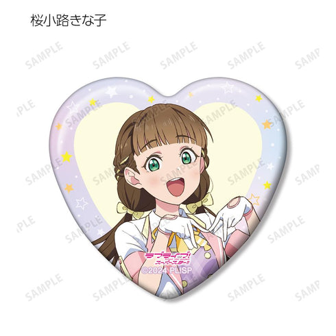 『ラブライブ!スーパースター!!』描き下ろし MIRACLE NEW STORYver. トレーディングハート型缶バッジ(単位/BOX)【202510再販】