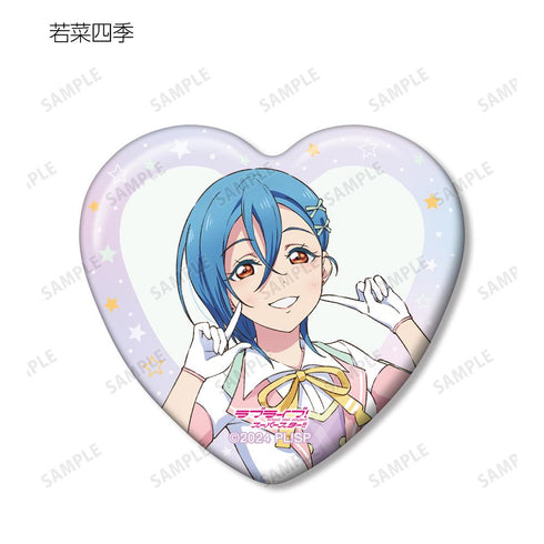 『ラブライブ!スーパースター!!』描き下ろし MIRACLE NEW STORYver. トレーディングハート型缶バッジ(単位/BOX)【202510再販】