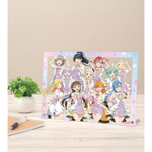 《Love Live! Superstar!!》全新繪製 團體照 MIRACLE NEW STORY 版 A4 壓克力板