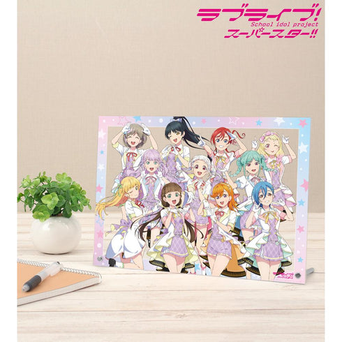 《Love Live! Superstar!!》全新繪製 團體照 MIRACLE NEW STORY 版 A4 壓克力板