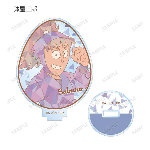 《忍者小丸子亂太郎》收藏級棱鏡紋樣壓克力立牌 ver.A(單位/盒)【202608 再版】