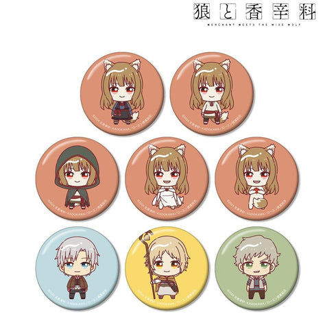 『狼と香辛料 MERCHANT MEETS THE WISE WOLF』トレーディング ちょこんと! 缶バッジ(単位/BOX)【202607再販】