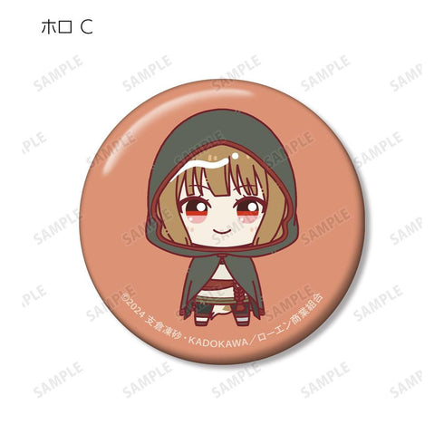 『狼と香辛料 MERCHANT MEETS THE WISE WOLF』トレーディング ちょこんと! 缶バッジ(単位/BOX)【202603再販】