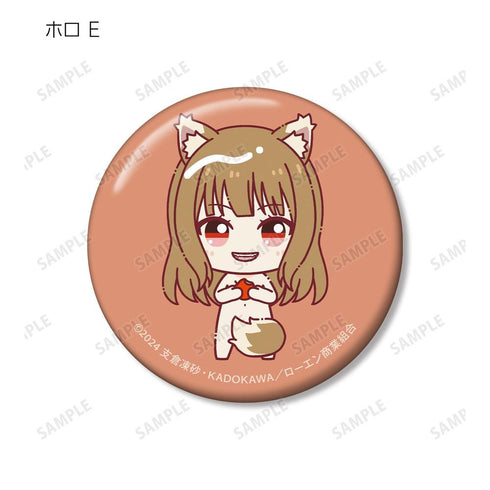 『狼と香辛料 MERCHANT MEETS THE WISE WOLF』トレーディング ちょこんと! 缶バッジ(単位/BOX)【202607再販】