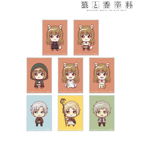 『狼と香辛料 MERCHANT MEETS THE WISE WOLF』トレーディング ちょこんと! アクリルカード(単位/BOX)【202603再販】