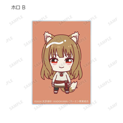 『狼と香辛料 MERCHANT MEETS THE WISE WOLF』トレーディング ちょこんと! アクリルカード(単位/BOX)【202603再販】