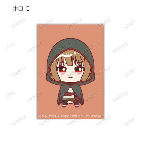『狼と香辛料 MERCHANT MEETS THE WISE WOLF』トレーディング ちょこんと! アクリルカード(単位/BOX)【202507再販】