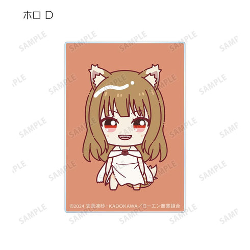 『狼と香辛料 MERCHANT MEETS THE WISE WOLF』トレーディング ちょこんと! アクリルカード(単位/BOX)【202603再販】
