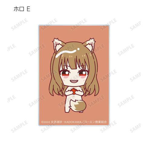 『狼と香辛料 MERCHANT MEETS THE WISE WOLF』トレーディング ちょこんと! アクリルカード(単位/BOX)【202507再販】