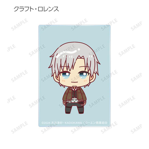 『狼と香辛料 MERCHANT MEETS THE WISE WOLF』トレーディング ちょこんと! アクリルカード(単位/BOX)【202507再販】