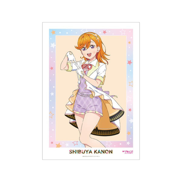 『ラブライブ!スーパースター!!』描き下ろし 澁谷かのん MIRACLE NEW STORYver. A3マット加工ポスター【202510再販】