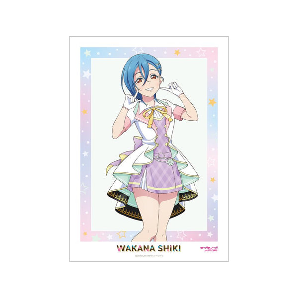 『ラブライブ!スーパースター!!』描き下ろし 若菜四季 MIRACLE NEW STORYver. A3マット加工ポスター【202510再販】