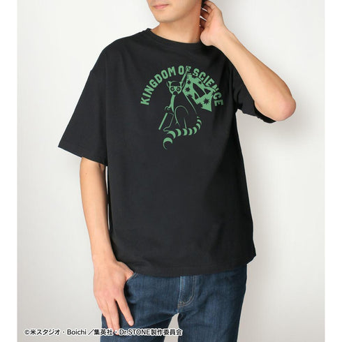 『Dr.STONE』石神千空 ワオキツネザルモチーフBIGシルエットTシャツユニセックス【202510再販】