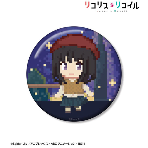 『リコリス・リコイル』井ノ上たきな DOT DOT 100mm缶バッジ ver.D【202504再販】