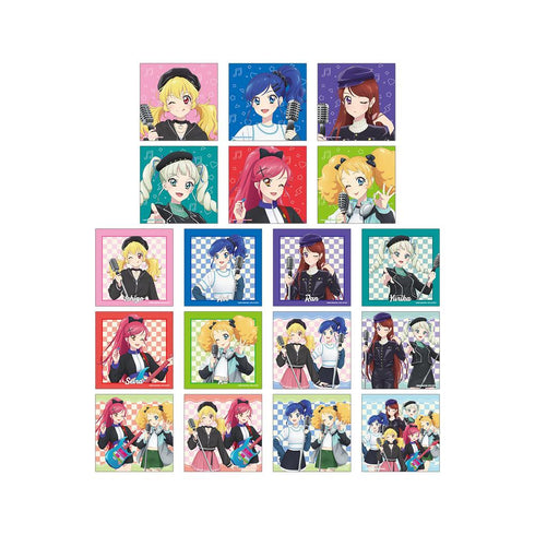 『アイカツ! 10th STORY ~未来へのSTARWAY~』描き下ろし カジュアルロックver. トレーディング正方形ブロマイド(単位/BOX)