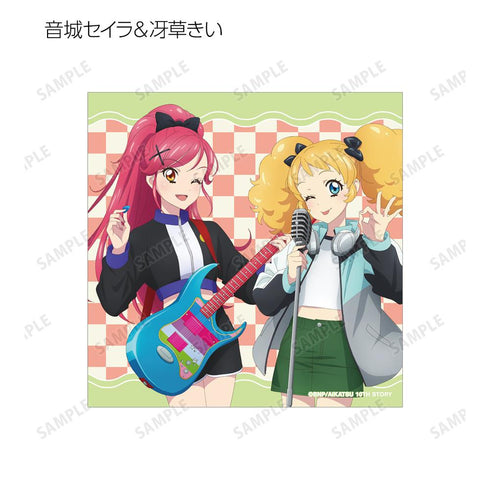 『アイカツ! 10th STORY ~未来へのSTARWAY~』描き下ろし カジュアルロックver. トレーディング正方形ブロマイド(単位/BOX)