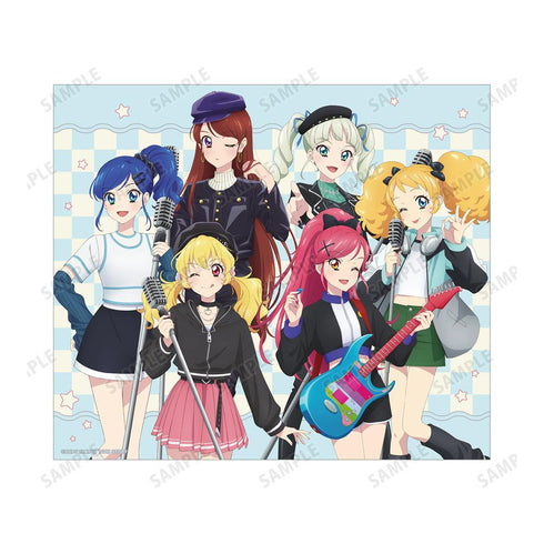 『アイカツ! 10th STORY ~未来へのSTARWAY~』描き下ろし 集合 カジュアルロックver. BIGキャンバスボード