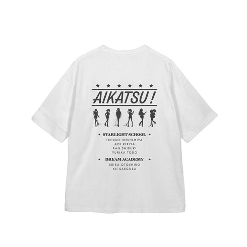 『アイカツ! 10th STORY ~未来へのSTARWAY~』描き下ろし カジュアルロックver. BIGシルエットTシャツユニセックス