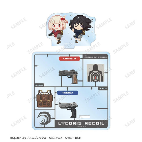 『リコリス・リコイル』錦木千束&井ノ上たきな DOT DOT アクリルスタンド付きコースター ver.A【202511再販】