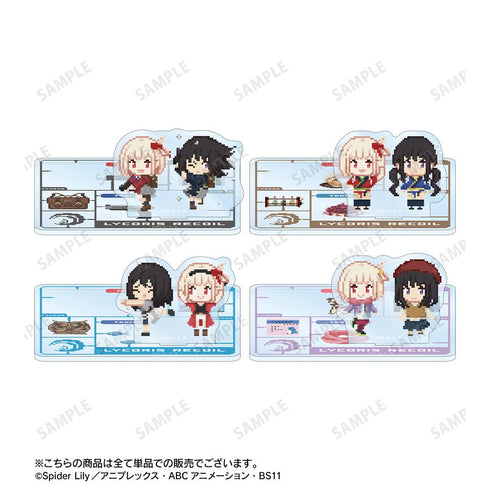 『リコリス・リコイル』錦木千束&井ノ上たきな DOT DOT アクリルスタンド付きコースター ver.A【202511再販】