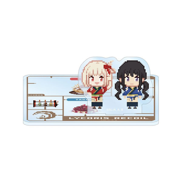 『リコリス・リコイル』錦木千束&井ノ上たきな DOT DOT アクリルスタンド付きコースター ver.B【202608再販】
