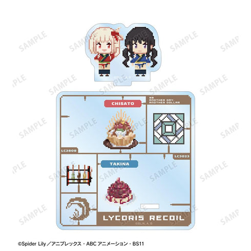 『リコリス・リコイル』錦木千束&井ノ上たきな DOT DOT アクリルスタンド付きコースター ver.B【202511再販】