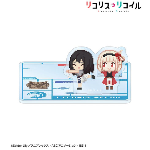 『リコリス・リコイル』錦木千束&井ノ上たきな DOT DOT アクリルスタンド付きコースター ver.C【202511再販】