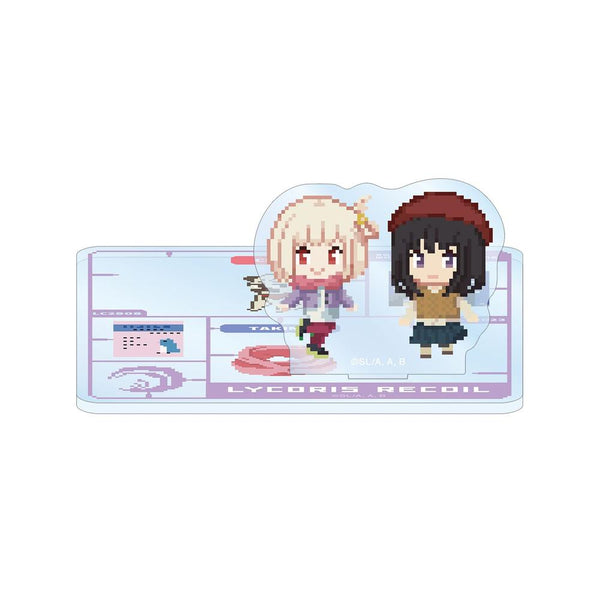 『リコリス・リコイル』錦木千束&井ノ上たきな DOT DOT アクリルスタンド付きコースター ver.D【202608再販】