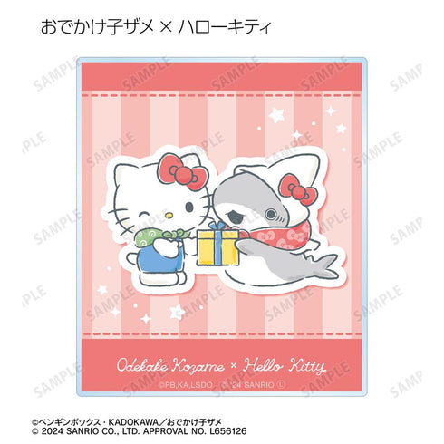 『おでかけ子ザメ×サンリオキャラクターズ』トレーディングアクリルカード(単位/BOX)