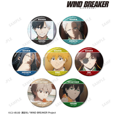 『WIND BREAKER』トレーディング場面写缶バッジ(単位/BOX)【202503再販】
