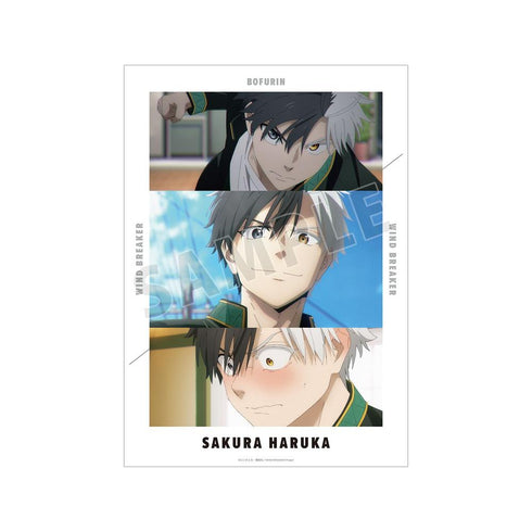 『WIND BREAKER』桜 遥 場面写A3マット加工ポスター【202603再販】