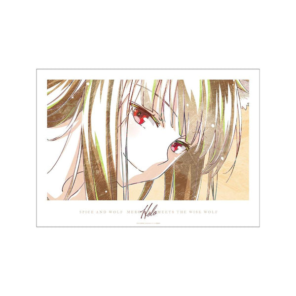 『狼と香辛料 MERCHANT MEETS THE WISE WOLF』ホロ Ani-Art A3マット加工ポスター ver.A【202603再販】