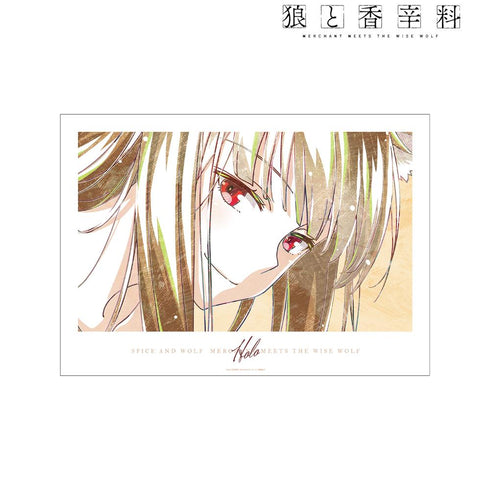 『狼と香辛料 MERCHANT MEETS THE WISE WOLF』ホロ Ani-Art A3マット加工ポスター ver.A【202507再販】